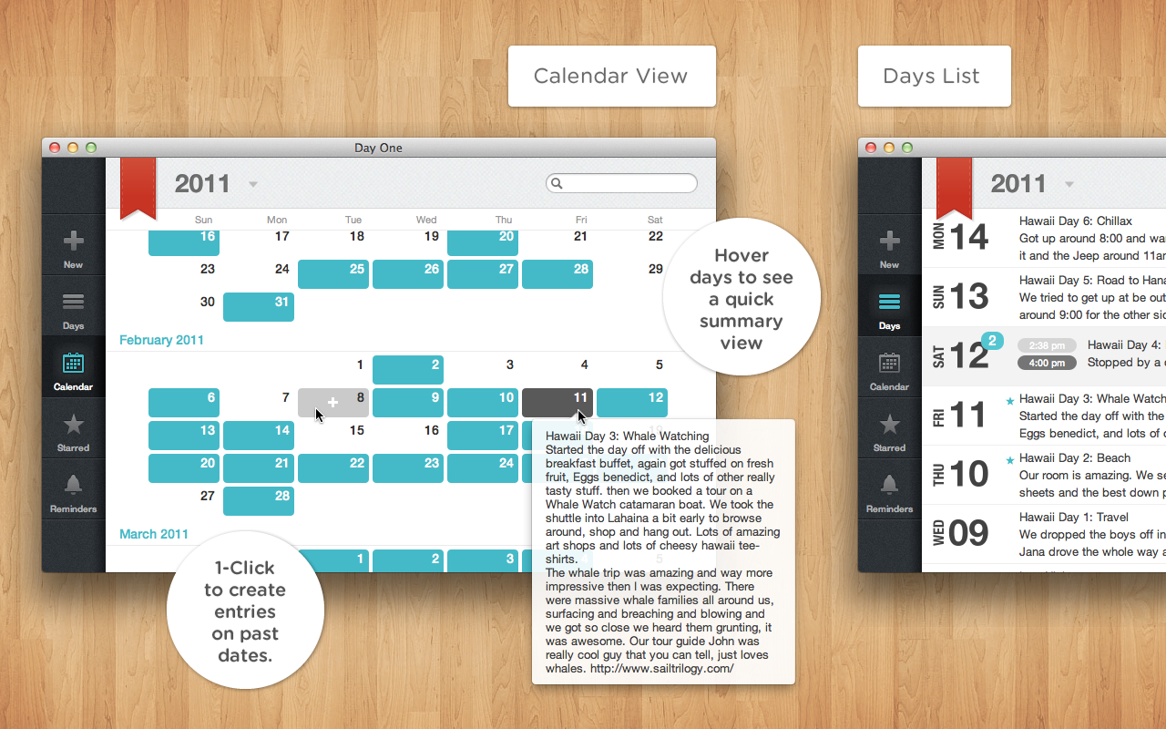 journaling app for mac